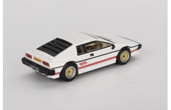 LOTUS Esprit Turbo (1981), white / golden Rims (French package)