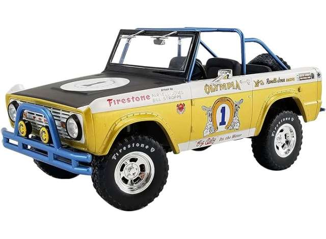 FORD Baja Bronco Big Oly Tribute Edition (1970), black / yellow