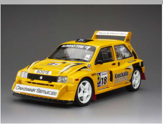 MG Metro 6R4 №18 Donegal International Rally D.Bogie-E.Sherry (2010). yellow