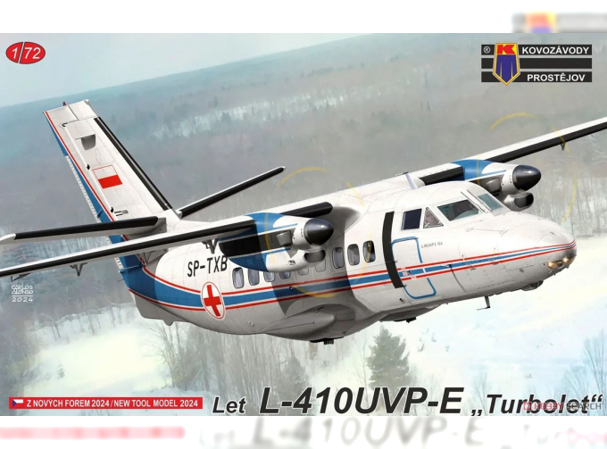 Сборная модель Let L-410UVP-E "Turbolet"