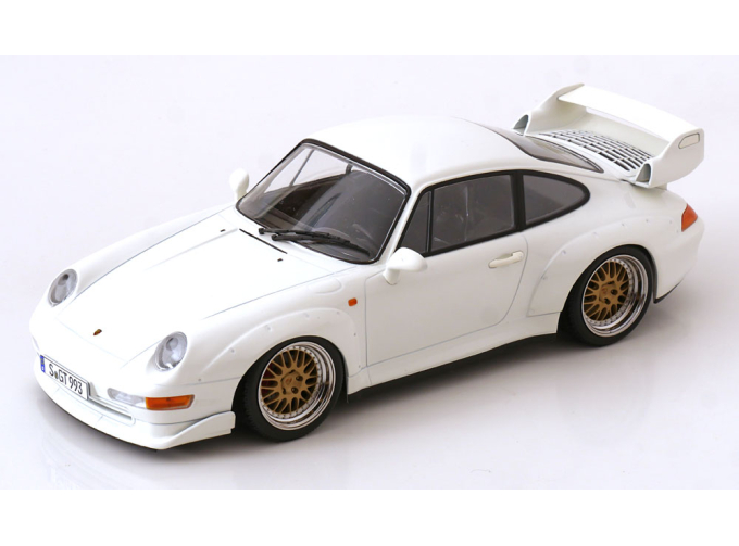 PORSCHE 911 (993) GT2 BBS rims (1996), white