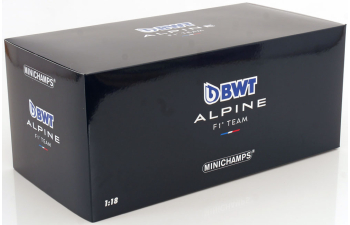 ALPINE F1 A523 Team Bwt Alpine №31 Season (2023) Esteban Ocon, Blue Pink