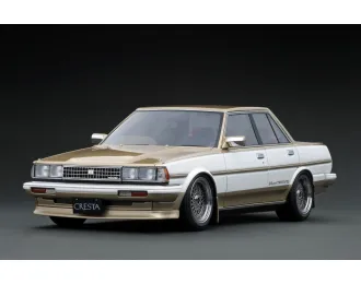 TOYOTA CRESTA GT Twin Turbo (GX71), white/gold