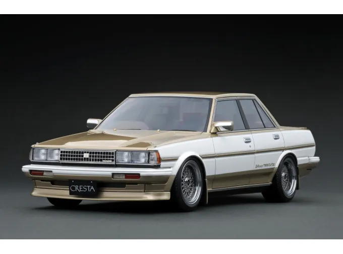 TOYOTA CRESTA GT Twin Turbo (GX71), white/gold