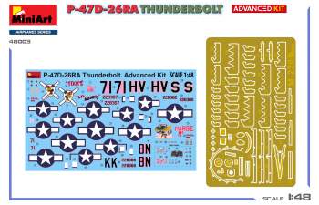 Сборная модель DRAGON WINGS P-47d-26ra Thunderbolt Airplane Military 1942