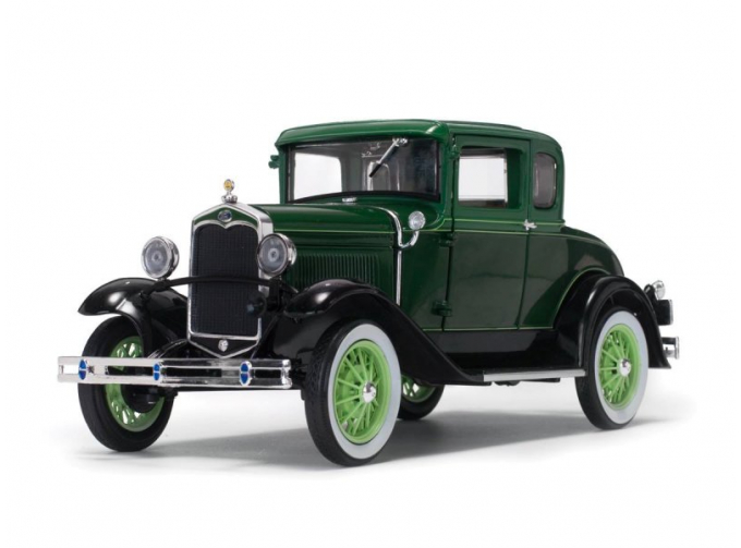 Ford Model A Coupe 1931 зеленый