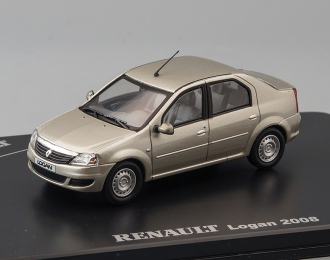 RENAULT Logan (2008), silver gold