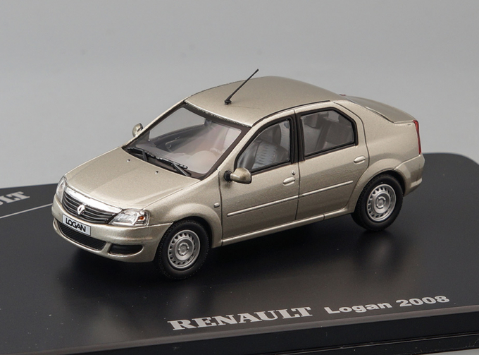 RENAULT Logan (2008), silver gold