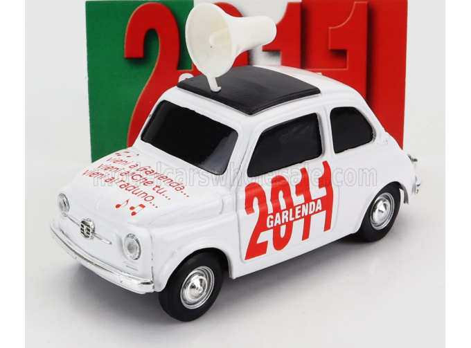 FIAT 500 (1965) - VIENI AL RADUNO DI GARLENDA 2011, WHITE