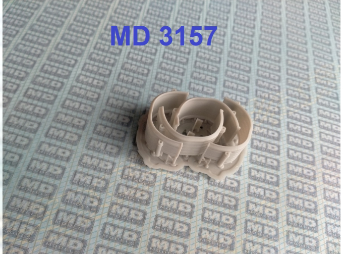 Брызговики задней оси двухскатные трехсекционные 2-ой и 3-ей оси