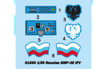 Сборная модель БМП-3Е IFV