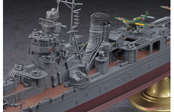 Сборная модель Лёгкий крейсер ВМС Японии YAHAGI «Битва в заливе Лейте», в комплект входит фототравление (Limited Edition)