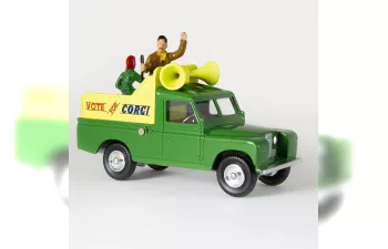 LAND ROVER Public Address Vehicle (1964), green/ yellow