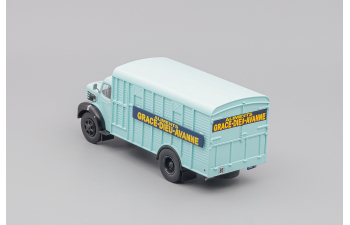 BERLIET Glr 8m2 Truck Cassonato Grace-dieu-avanne Aliments 2-assi (1960), mint
