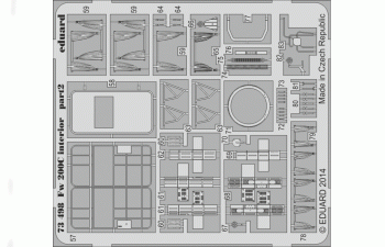 Фототравление Цветное фототравление для Fw 200C interior S.A.