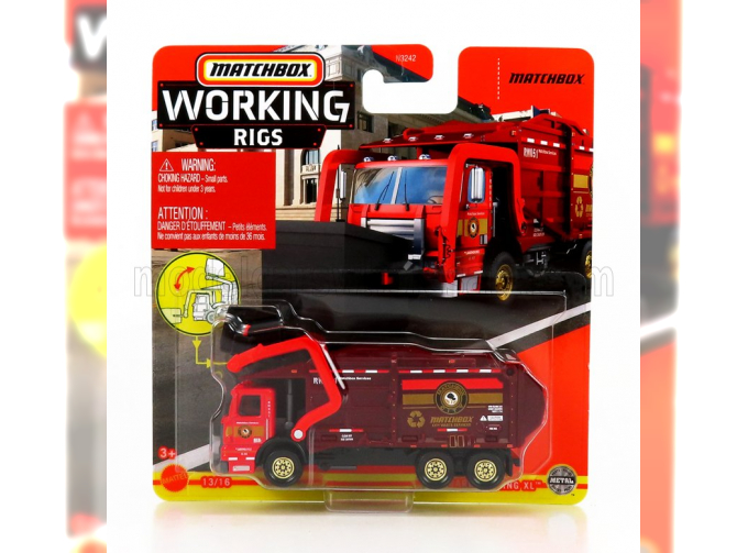 TRUCK Garbage King Xl, Dark Red