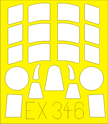 Маска для Hurricane Mk.I