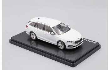 SKODA Octavia IV Combi (2020), Moon White Metallic