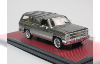 CHEVROLET Suburban (1981), grey/silver