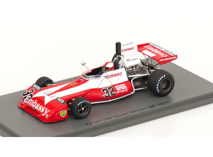 TYRRELL 004 #32 South Africa GP Formula 1 Eddie Keizan (1974)
