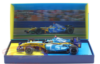 RENAULT R26 #1 Winner British GP Formula 1 World Champion Fernando Alonso (2006)