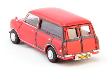 MINI Cooper Travellers Van Ivory, red