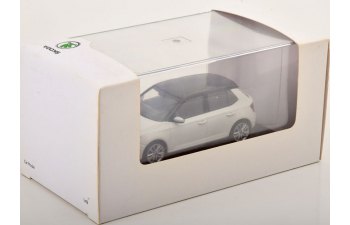 SKODA Fabia, white black