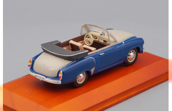 WARTBURG 311-2 Cabriolet, blue / cream