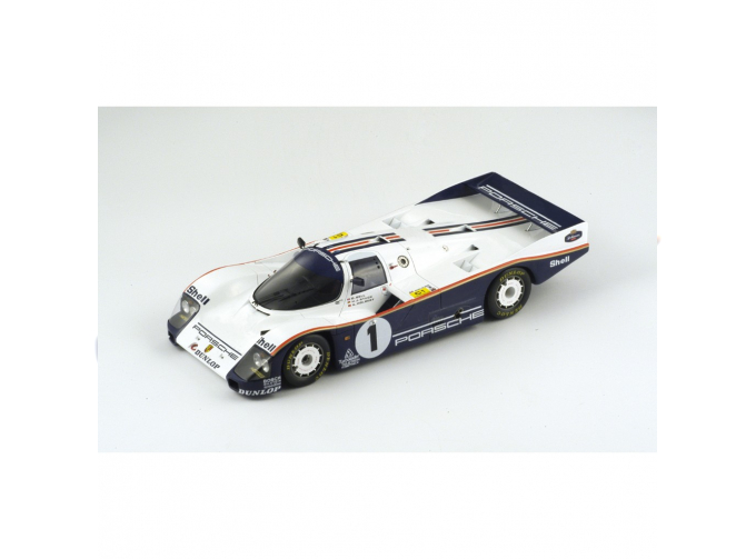 PORSCHE 962 C 1 Победитель LM 1986 D. Bell - A. Holbert - H. Stuck, white