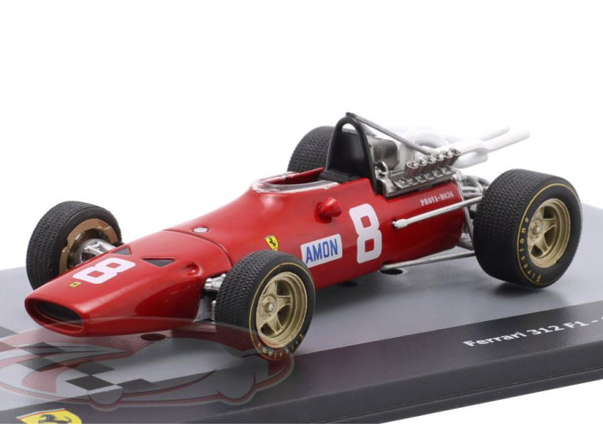 FERRARI 312 #8 Formula 1 Chris Amon (1967)
