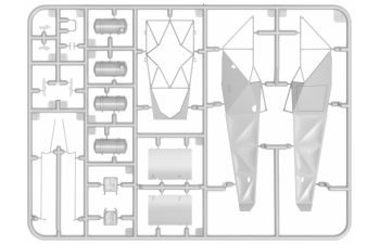 Сборная модель Немецкий вертолет Fl 282 V-23 Hummingbird (Колибри)