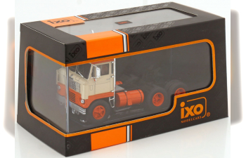 WHITE 7400 Tractor Truck 2-assi (1960), orange creme