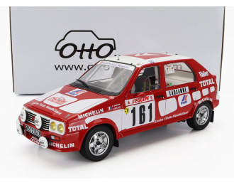 CITROEN Visa 1000 Pistes №161 Rally Montecarlo (1987) C.Dorche - D.Breton, Red White