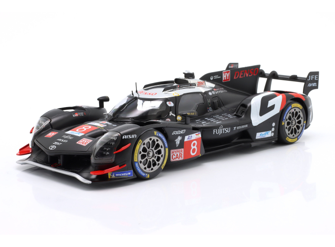 TOYOTA GR010 Hybrid #8 Sebastian Buemi / Brendon Hartley / Ryo Hirakawa 5th 24h LeMans Toyota Gazoo Racing (2024), black