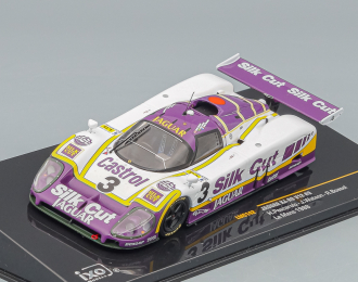 JAGUAR XJR9 SILK CUT 3 H.Pescarolo-J.Watson-R.Boesel Le Mans 1988 (same deco as LM1988), white / puple