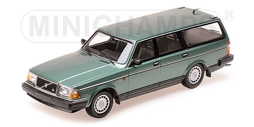 VOLVO 240 GL BREAK - 1986 - GREEN METALLIC