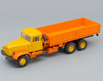 КРАЗ 219Б бортовой экспортный (1966-1969), желто-оранжевый