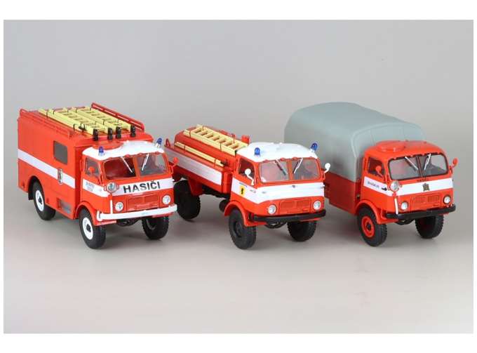 Набор из трех моделей TATRA 805 Пожарный