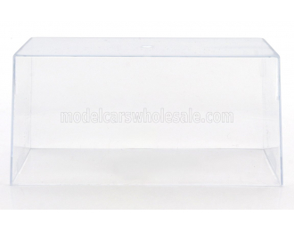 VETRINA DISPLAY BOX Only Transparent Cover For 1/43 Scale Auto-indimenticabili-rba Collection - Solo Copertura Trasparente - Lungh.length Cm 13.0 X Largh.width Cm 6.7 X Alt.height Cm 6.2 (altezza Interna Interior Height Cm 6.1), Plastic Display