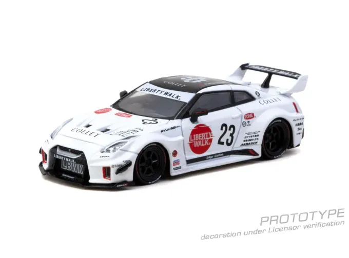 NISSAN GT-R (R35) LB-Silhouette Works #23 (2026), white