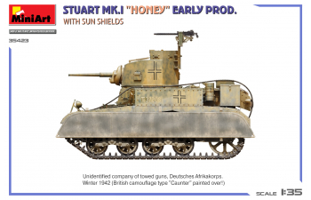 Сборная модель M3 Stuart Mki Honey Military