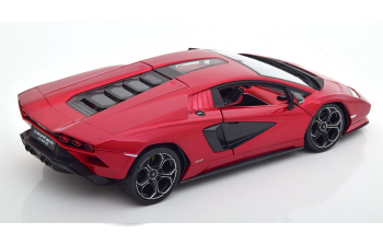 LAMBORGHINI Countach LPI 800-4 (2022), red metallic