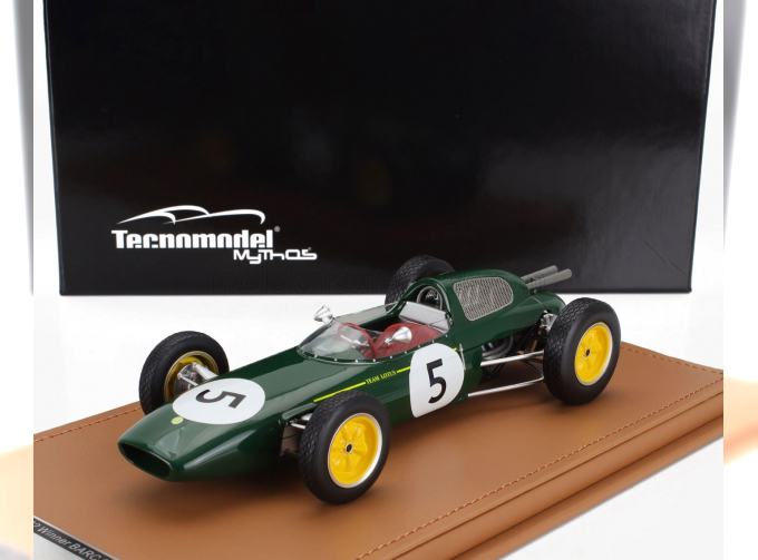 LOTUS F1 24 Team Lotus №5 Barc 200 Aintree British Gp Jim Clark (1962) , Green