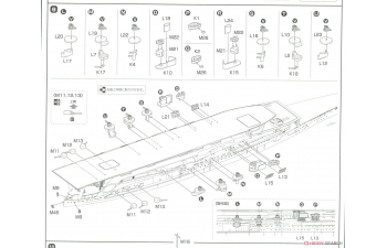 Сборная модель IJN Aircraft Carrier Kaga Three Flight Deck Version Special Edition