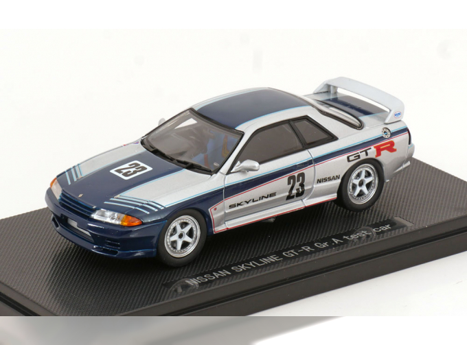 NISSAN Skyline GT-R No 23 Test Car (1993), silver blue