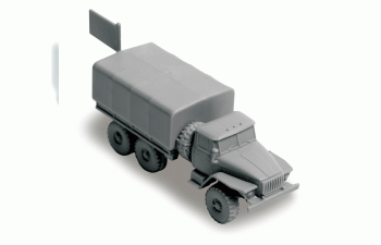 Сборная модель Советский армейский грузовик Уральский-4320
