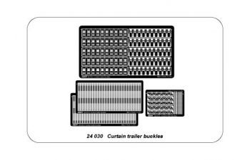 Фототравление 	Curtain trailer buckles