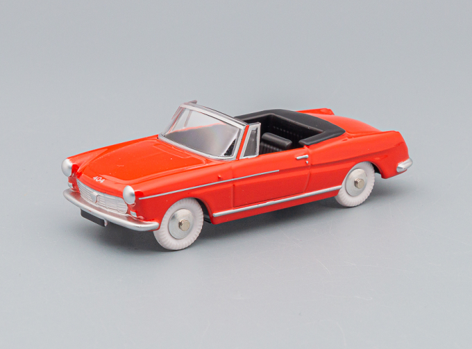 PEUGEOT 404 Cabriolet, red