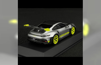 PORSCHE 911 992 Gt3 Rs Coupe (2022), Silver Green