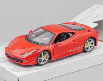 FERRARI 458 Italia 8c (2009), red